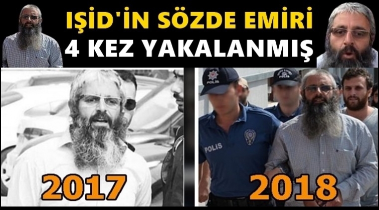 IŞİD emiri&nbsp;4. kez yakalanmış!..