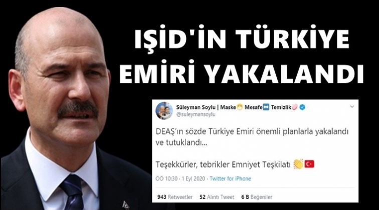 IŞİD&rsquo;in T&uuml;rkiye Emiri yakalandı!