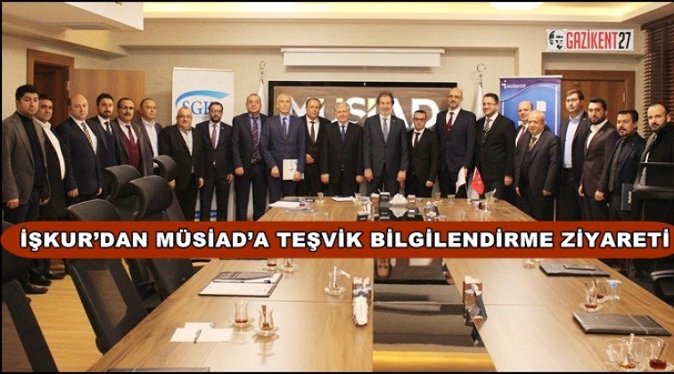 İşkur'dan M&uuml;siad'a ziyaret