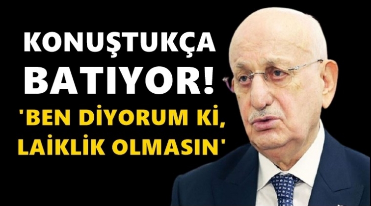İsmail Kahraman: Anayasa'da laiklik olmasın!..