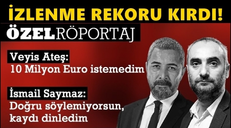 İsmail Saymaz'ın programı izlenme rekoru kırdı...