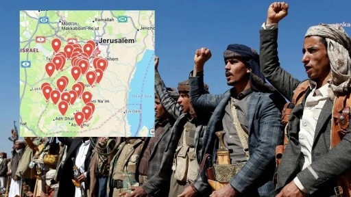 İsrail'in İran'a saldırısı sonrasında Yemen’deki Husilerden İsrail’e füze saldırısı