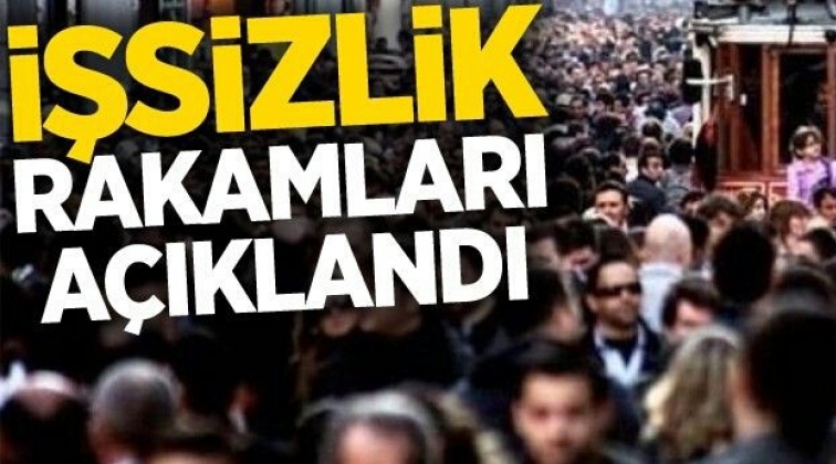 İşsizlik oranı yüzde 14,1