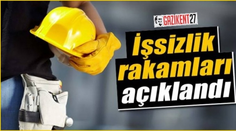 İşsizlik rakamları açıklandı