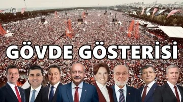 Yüzbinler Maltepe'de buluştu...