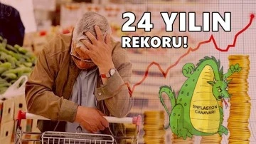 İstanbul'un enflasyonu 24 yılın rekorunu kırdı!