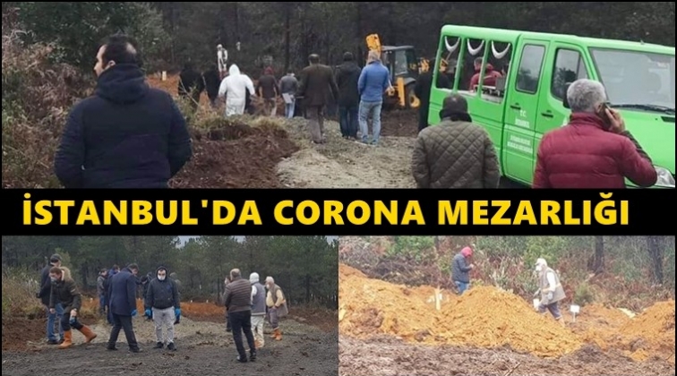 İstanbul&rsquo;da coronadan &ouml;lenler i&ccedil;in iki mezarlık