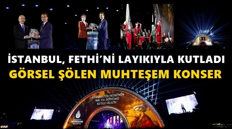 İBB'den İstanbul'un Fethi i&ccedil;in g&ouml;rsel ş&ouml;len...