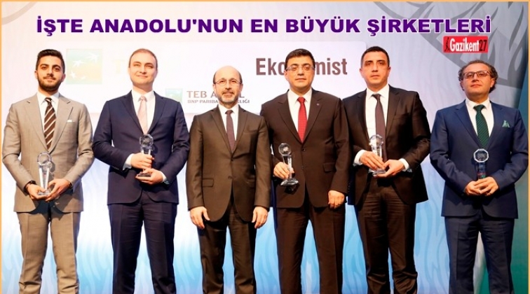 İşte Anadolu 500’ün en büyükleri