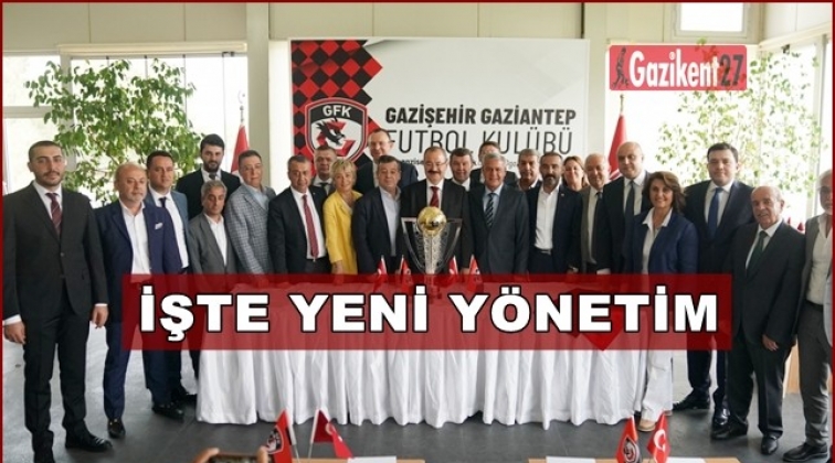 İşte Gazişehir'in yeni y&ouml;netim kurulu listesi