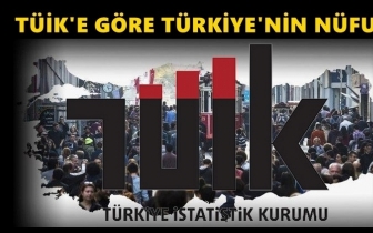 İşte, TÜİK'e göre Türkiye’nin nüfusu...