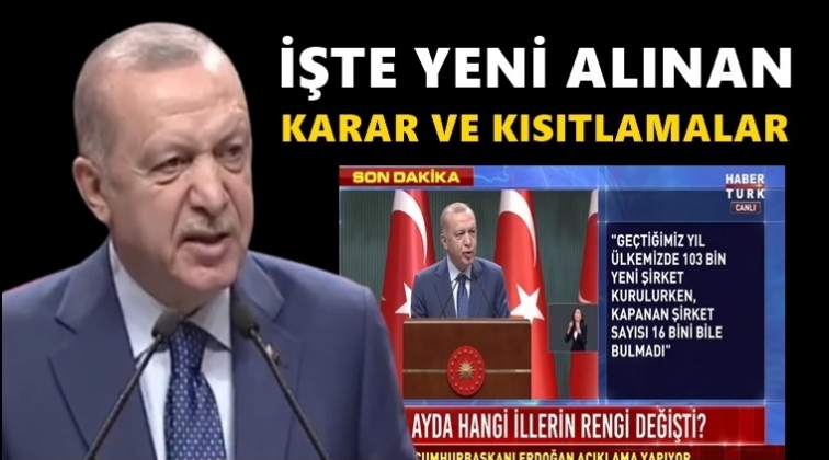 İşte yeni kısıtlamalar...