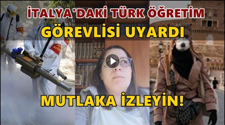 İtalya'daki T&uuml;rk, &ccedil;arpıcı ger&ccedil;eği a&ccedil;ıkladı!