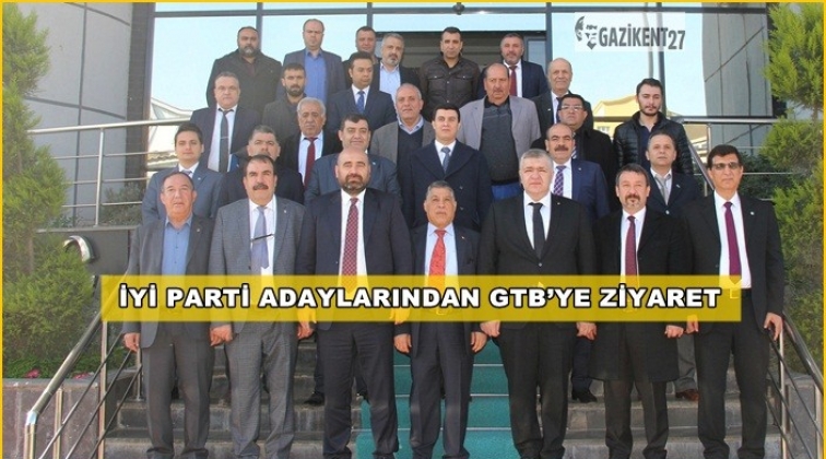 İYİ Parti adayları GTB'yi ziyaret etti