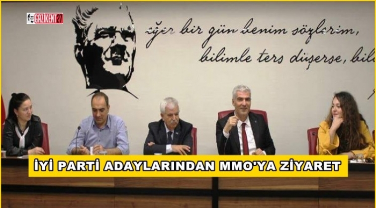 İyi parti adaylarından MMO'ya ziyaret