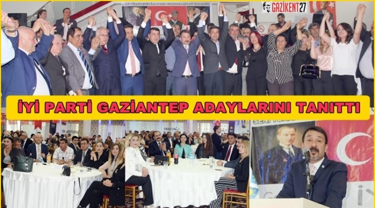 İYİ Parti Gaziantep aday adayları tanıtıldı