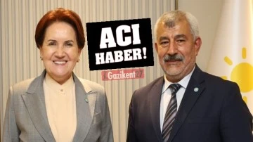 İYİ Parti Gaziantep İl Başkanı Celal Yıldırım yaşamını yitirdi!
