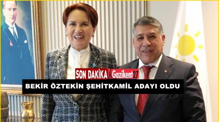 İyi Parti Şehitkamil adayı &Ouml;ztekin oldu