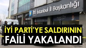 İYİ Parti'ye silahlı saldırı gerçekleştiren şahıs yakalandı