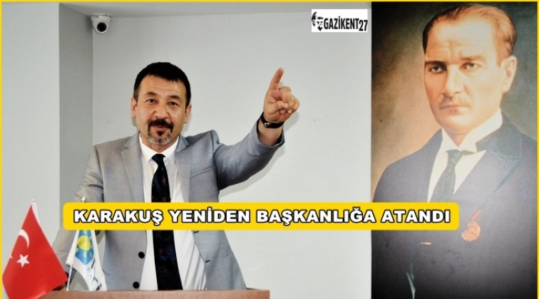 İYİ Parti&rsquo;de İl Başkanlığı&rsquo;na Karakuş yeniden atandı