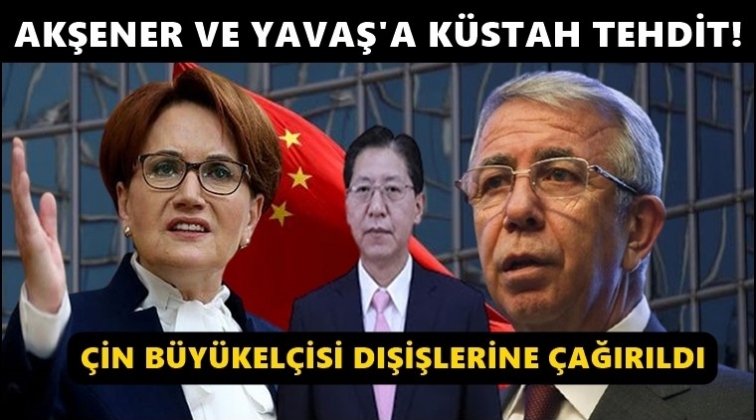 İYİ Parti'den &Ccedil;in'e: Boş konuşmayı bırakın