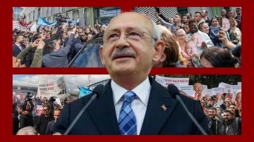 İzmir'de Kılıçdaroğlu'na yoğun ilgi...