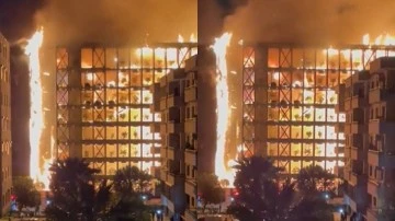 İzmir Folkart'ta büyük yangın!