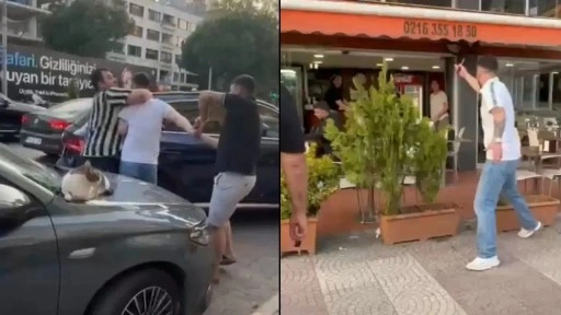 Kadıköy'de bıçaklı saldırgan dehşet saçtı: 'Senin boğazını keserim'