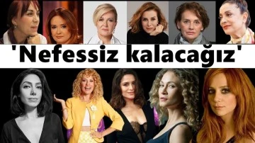 Kadın sanat&ccedil;ı ve yazarlardan ikinci tur &ccedil;ağrısı: Nefessiz kalacağız