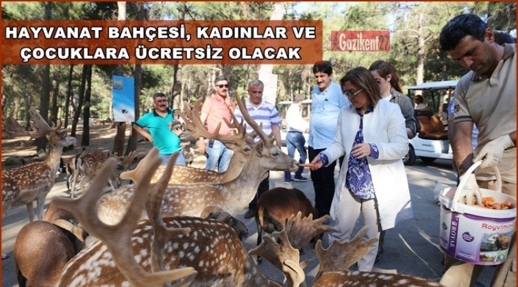 Kadın ve &ccedil;ocuklara &uuml;cretsiz olacak...