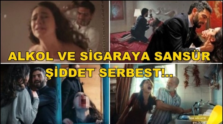 Kadına şiddet i&ccedil;eren dizilere b&uuml;y&uuml;k tepki!
