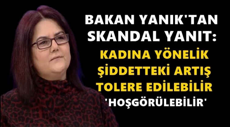 Kadına y&ouml;nelik şiddete skandal yanıt!