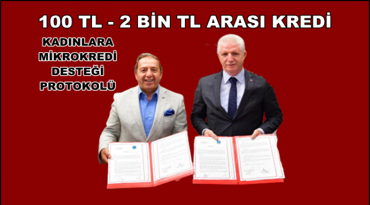 Kadınlara y&ouml;nelik mikrokredi desteği
