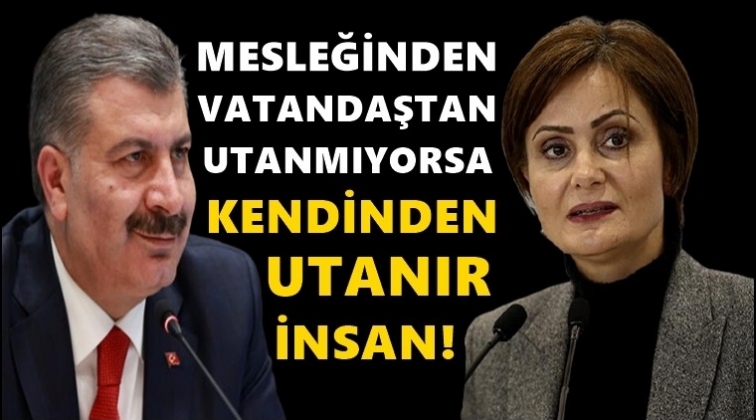 Kaftancıoğlu'ndan Koca'ya sert tepki...