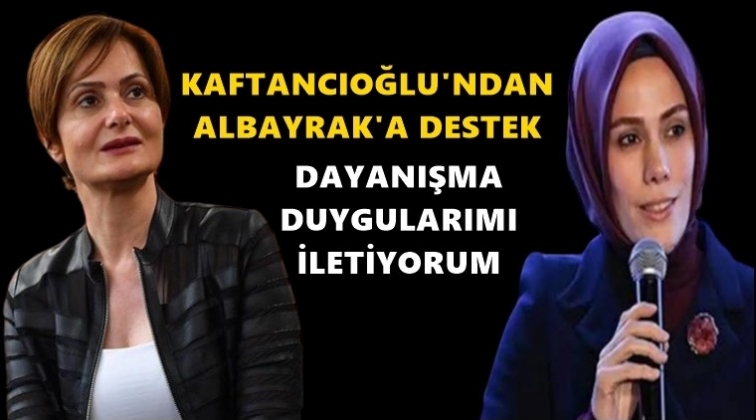 Kaftancıoğlu'ndan &ouml;rnek dayanışma