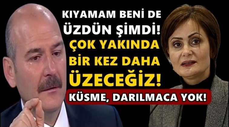 Kaftancıoğlu'ndan Soylu'ya: Bir daha &uuml;zeceğiz!