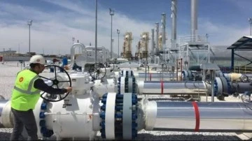 Gaziantep'e doğalgaz verilmeye başlıyor...