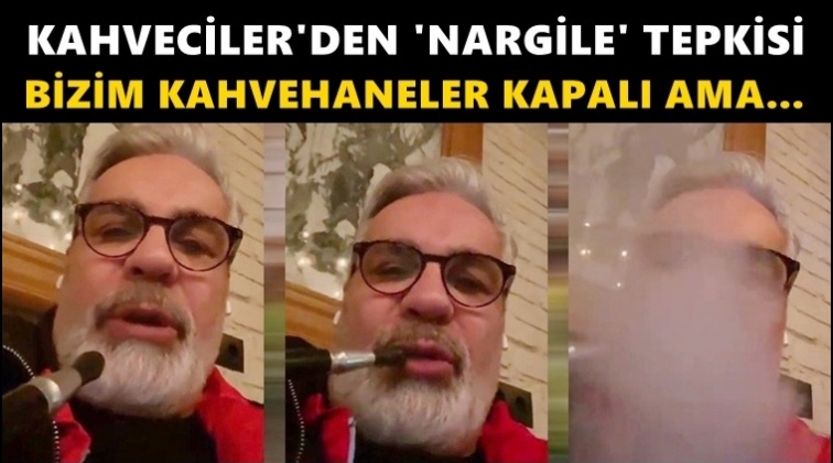 Kahvecilerden Hadi &Ouml;zışık&rsquo;a nargile tepkisi