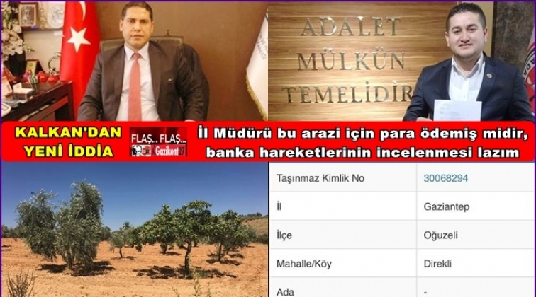 Kalkan'dan o m&uuml;d&uuml;rle ilgili yeni iddia