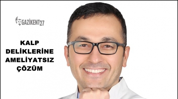 Kalp deliklerine ameliyatsız y&ouml;ntem