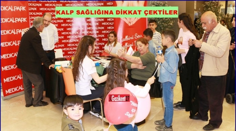 Kalp sağlığına dikkat &ccedil;ektiler