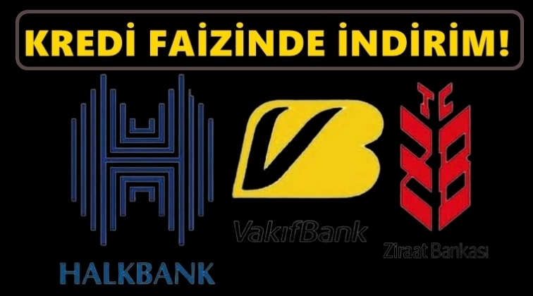 Kamu bankalarından faiz indirimi!