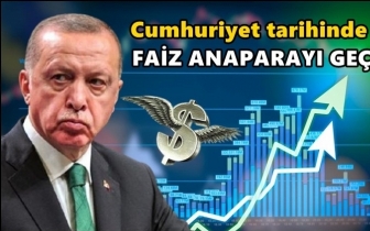 Kamunun faiz borcu, anapara borcunu ge&ccedil;ti!