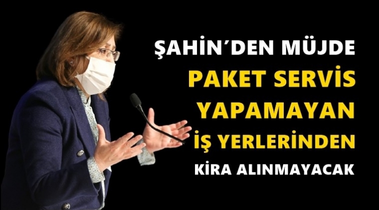 Kapanan iş yerlerinden kira alınmayacak!