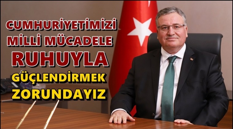 Kaplan:&nbsp;Cumhuriyeti g&uuml;&ccedil;lendirmek zorundayız
