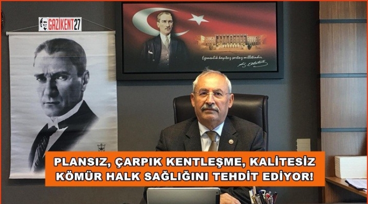 Kaplan, hava kirliliğini meclis g&uuml;ndemine taşıdı