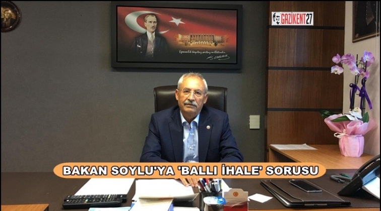 Kaplan o ihaleleri Bakan Soylu'ya sordu