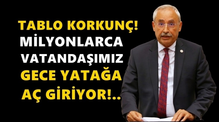 Kaplan: Saray, a&ccedil;lığa ve yoksulluğa terk ediyor!