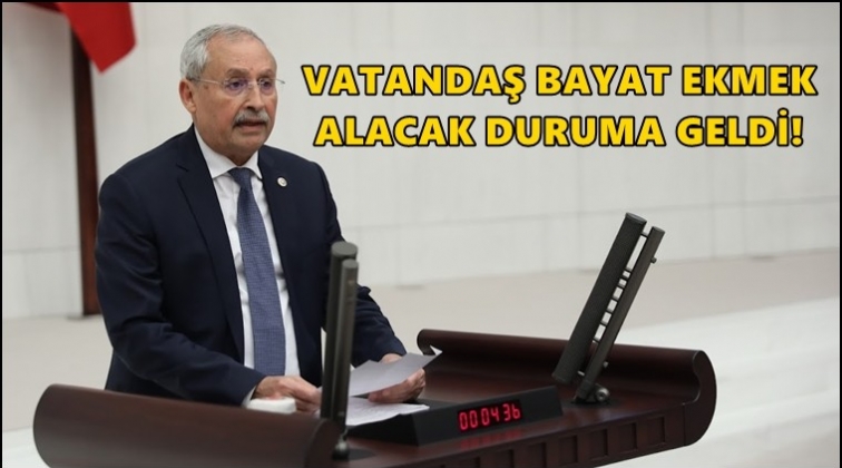 Kaplan: Vatandaş ucuz ekmek için kuyrukta...