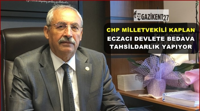 Kaplan'dan, 14 Mayıs Eczacılık G&uuml;n&uuml; mesajı